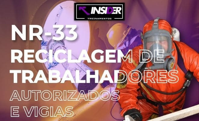 NR-33 | Reciclagem de Trabalhadores Autorizados e Vigias - 08H - 2025